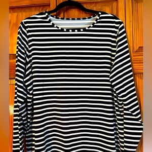 Lands’ End Plus size 1X Rash Guard UPF 50 Sun Protection